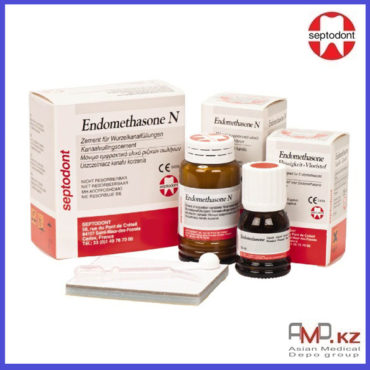 Endomethasone N (Эндометазон H) –  порошок (14 гр) + жидкость (15 мл), Septodont (Франция)